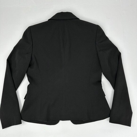 Tahari Women’s Black Quiet Luxury One Button Business Career‎ Blazer P/C36 - Picture 7 of 14